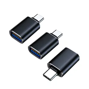 3 Pack Type C USB 3.1 USB-C Male To USB 3.0 Female Data OTG Converter Adapter