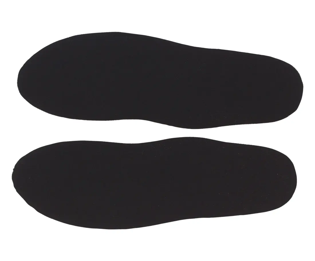 OTAH Full-Length Shoe Insoles for Men, Solid Black Cushioned Comfort Inserts for Sports & Outdoor Footwear
