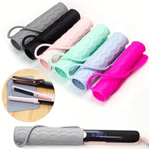 Heat Resistant Travel Hair Tool Pad, Curling Iron & Straightener Insulation Mat, Portable Protection, Foldable Design, Lightweight, Easy Clean