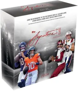 2024 Topps SIGNATURE Class Football Card MEGA Box, Debut Edition, 80 Cards - Chance for retail exclusive Odyssey SP Inserts