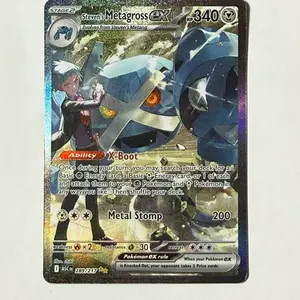 Pokemon Steven's Metagross EX 289 - Stage 2, 340 HP, X-Boot Ability, Metal Stomp, 200 Damage, 283/287 Card Number