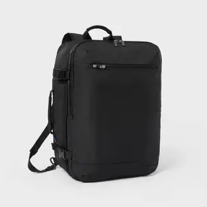 40L Travel Backpack With Expansion Black - Open Stoy️