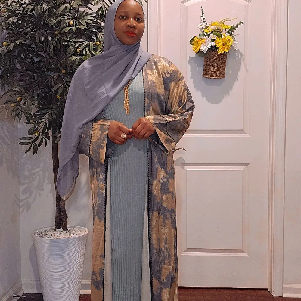 Charming 3pcs Abaya