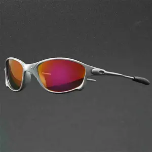 Men Women Polarized Sunglasses Cycling Glasses UV400 Fishing Sunglasses Metal Bicycle Goggles Cycling Eyewear Riding Glasses