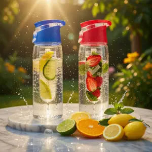 Nexus Fruit Fusion Infuser Water Bottle: 32oz BPA-Free Leak-Proof Detox Bottle