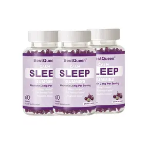 BestQueen Dreamy Sleep Gummies with Melatonin, Chamomile, Magnesium, Lemon Balm & Vitamin D