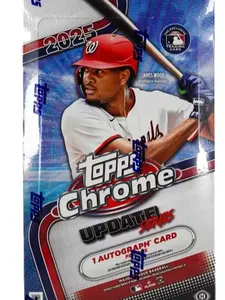 2025 Topps Chrome Update Series Baseball Hobby Box