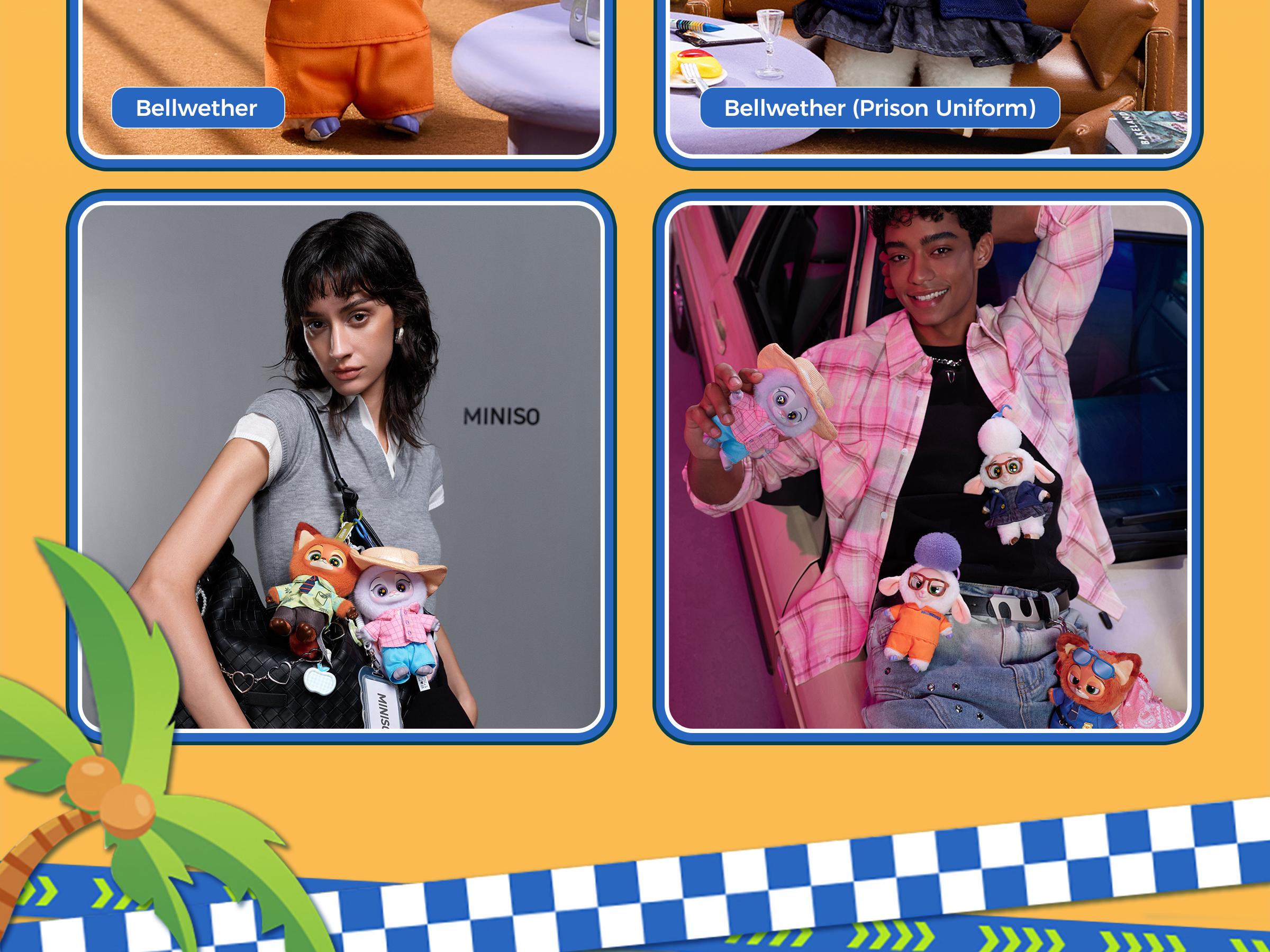 Disney Zootopia Collection Soft Vinyl Plush Blind Box – Adorable Costume Figures Surprise Mystery Toy Judy Nick Bellwether Halloween Christmas Holiday Gifts for Fans & Kids Valentine Gift for Girlfriends