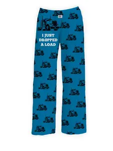 "I Just Dropped a Load" Trucker Funny Unisex Comfort Lounge/Pajama Pants S-XXL