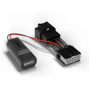 Dashcam Power Adapter (16-pin Type A) for Ford Vehicles. Compatible with Select Bronco, F150 and More. Built-in USB Power Source, Connects to Rearview Mirror, Easy to Install