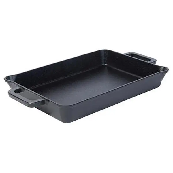 KitchenHQ 9" x 13" Cast Iron Nonstick Griddle/Baker