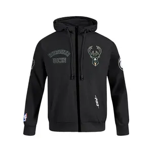Pro Standard Woven Wind Milwaukee Bucks Jacket