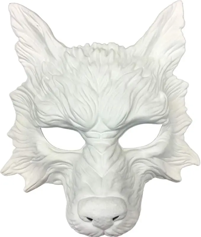 Wolf Masquerade Mask Steampunk Style Scary Devil Halloween Costume Cosplay Party Masks