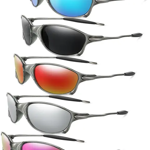 【Black Friday】5 Pairs/Set Unisex Vintage Oval Frame Sunglasses, Outdoor Sports UV Protection Tinted Lenses for Men & Women, Daily Wear Oval Metal Sunglasses, Casual Outdoor Sunglasses