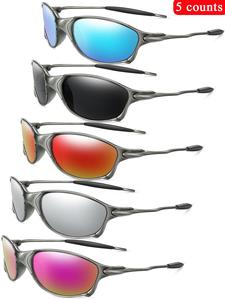 unisex vintage oval frame polarized sunglasses, outdoor sports sunglasses, fashionable sunglasses for men & women for daily wear, sporty polarized sunglasses, cycling glasses, cycling goggles, outdoor sports gear