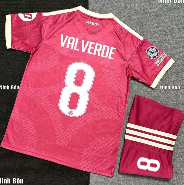 Red Soccer Jersey & Shorts Set | Moisture-Wicking Football Kit