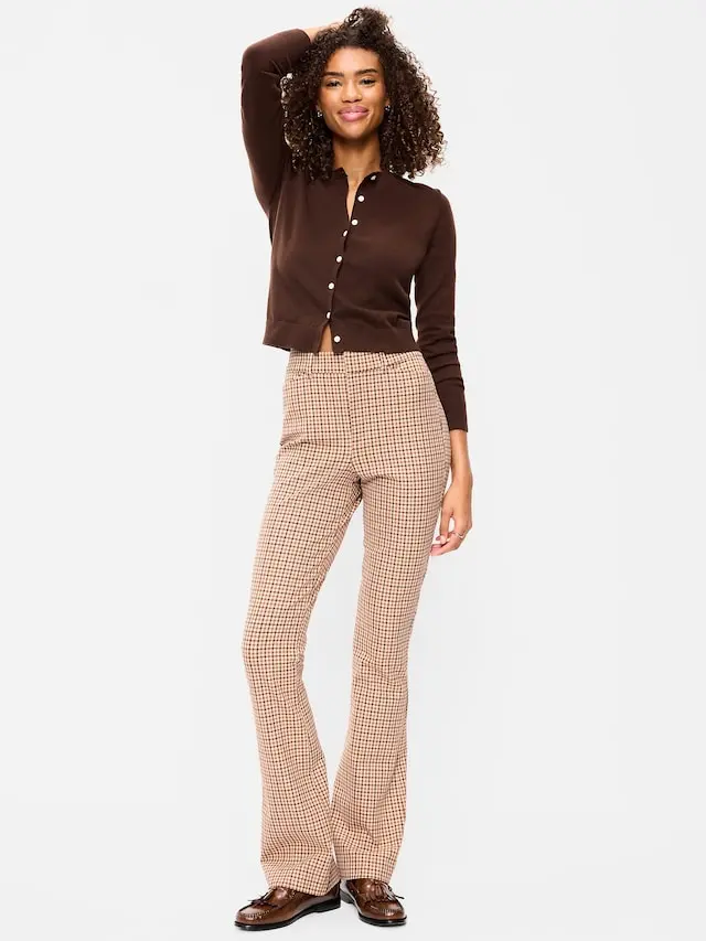 Old Navy Women's High-Waisted Pixie Flare Pants