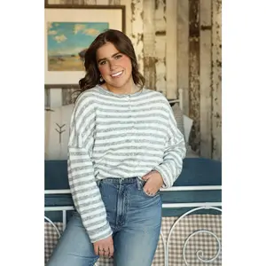 Mini Striped Piper Cardigan