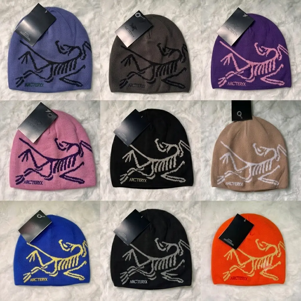 Arc'teryx Bird Head Toque Beanie for Men & Women, Warm Knit Winter Hat, Soft Stretch Skull Cap, Lightweight Outdoor Beanie for Hiking, Skiing, Snowboarding, Camping, Multi Color Unisex Cold Weather Streetwear Hat
