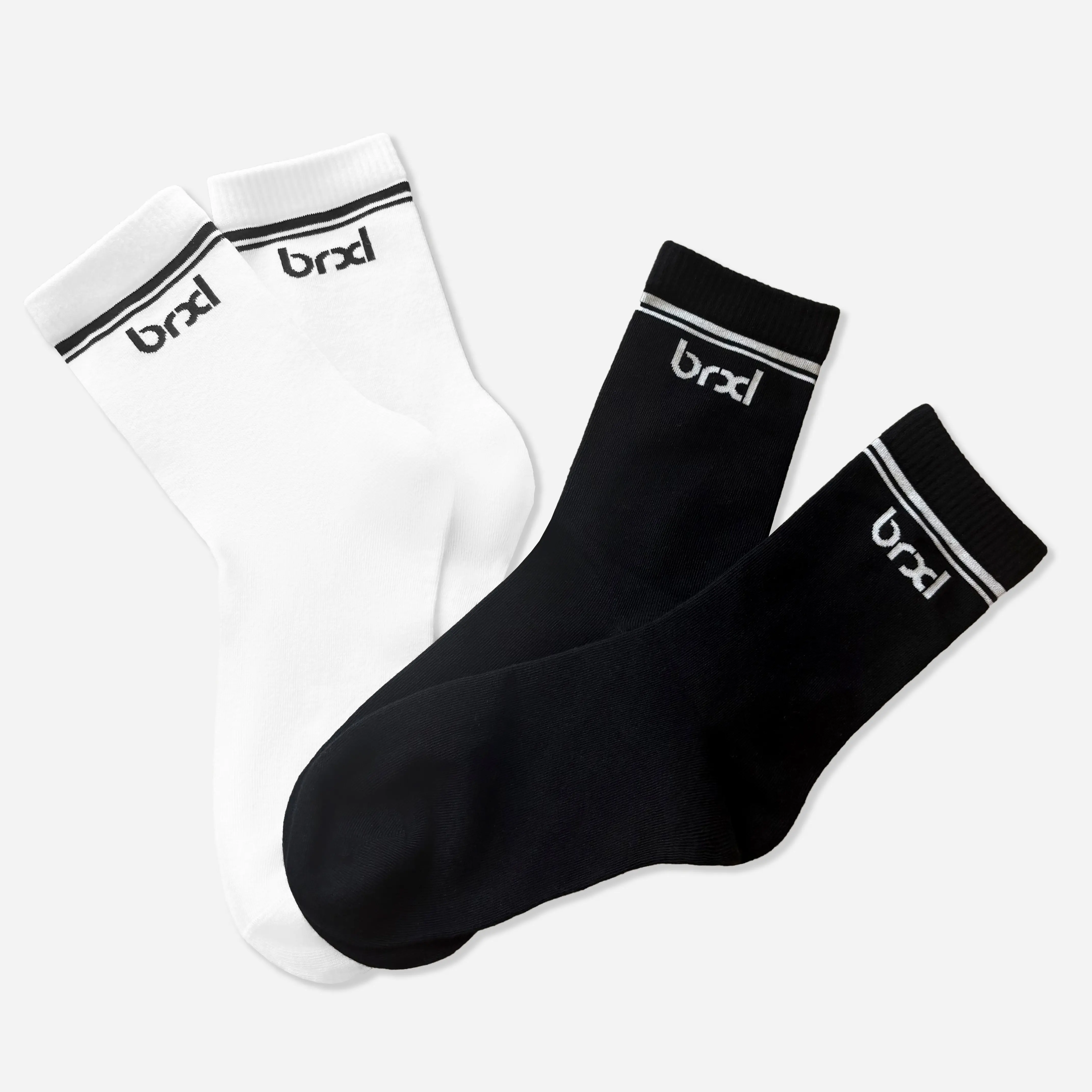 2 pairs ( Black & White)