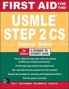 USED-First Aid for the USMLE Step 2 CS by Tao Le (Paperback)
