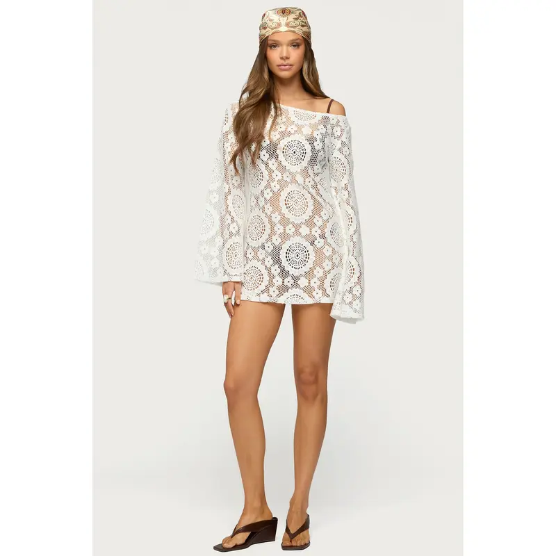 lace shift dress for women Ivory Lace Shift Dress 14 / Ivory
