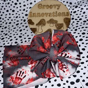 Bloody Hands Messy Wrap