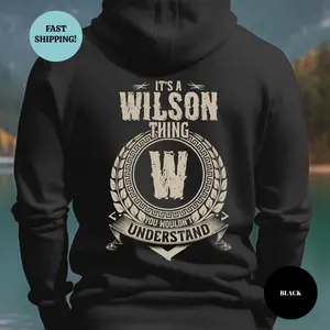 Custom Name Hoodie, Personalization Sweatshirt, It's A Your Name Thing You Wouldn't Understand Hoodie, Custom Gift for Men, Gift for Him Hoodie - Sweatshirt