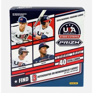 2026 Panini USA Stars & Stripes Baseball Trading Card Mega Box