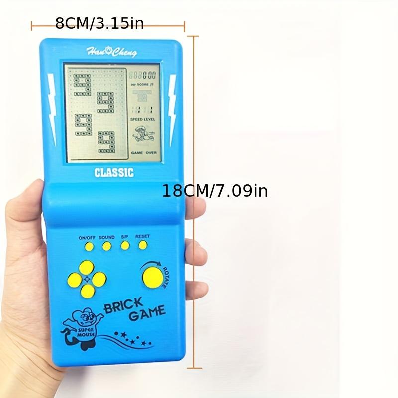 🎮 Large-Screen Classic Square Game Console, Handheld Game Console, Educational And Nostalgic Old-Fashioned Toy for Children And Primary School Students Fun educational & interactive play for children Lightweight & portable for travel & outdoor fun