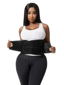 SNATCHED BODY Neoprene Waist Cincher – Dual Adjustment Thermal Waist Trimmer for Workout, Max Compression & Lumbar Support