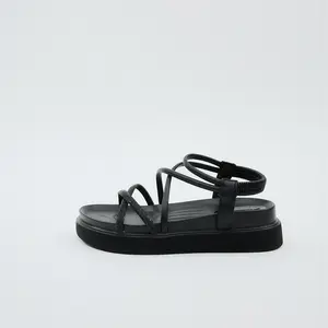 Arvonne Black Women`s Summer Casual Sandals