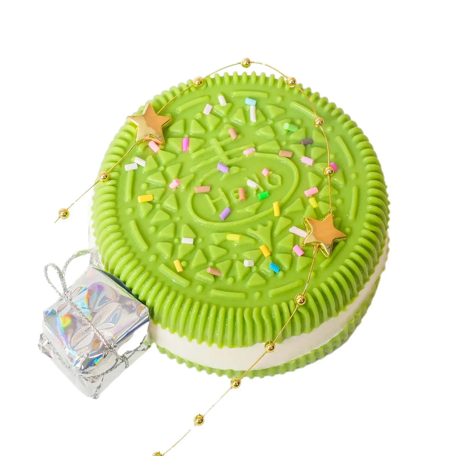 wenqingsquishy - Christmas cookie 【Handmade TabaSquishy】【full silicone rebom squishy】【Fidget Toy】【Squishy Toy】【198g】