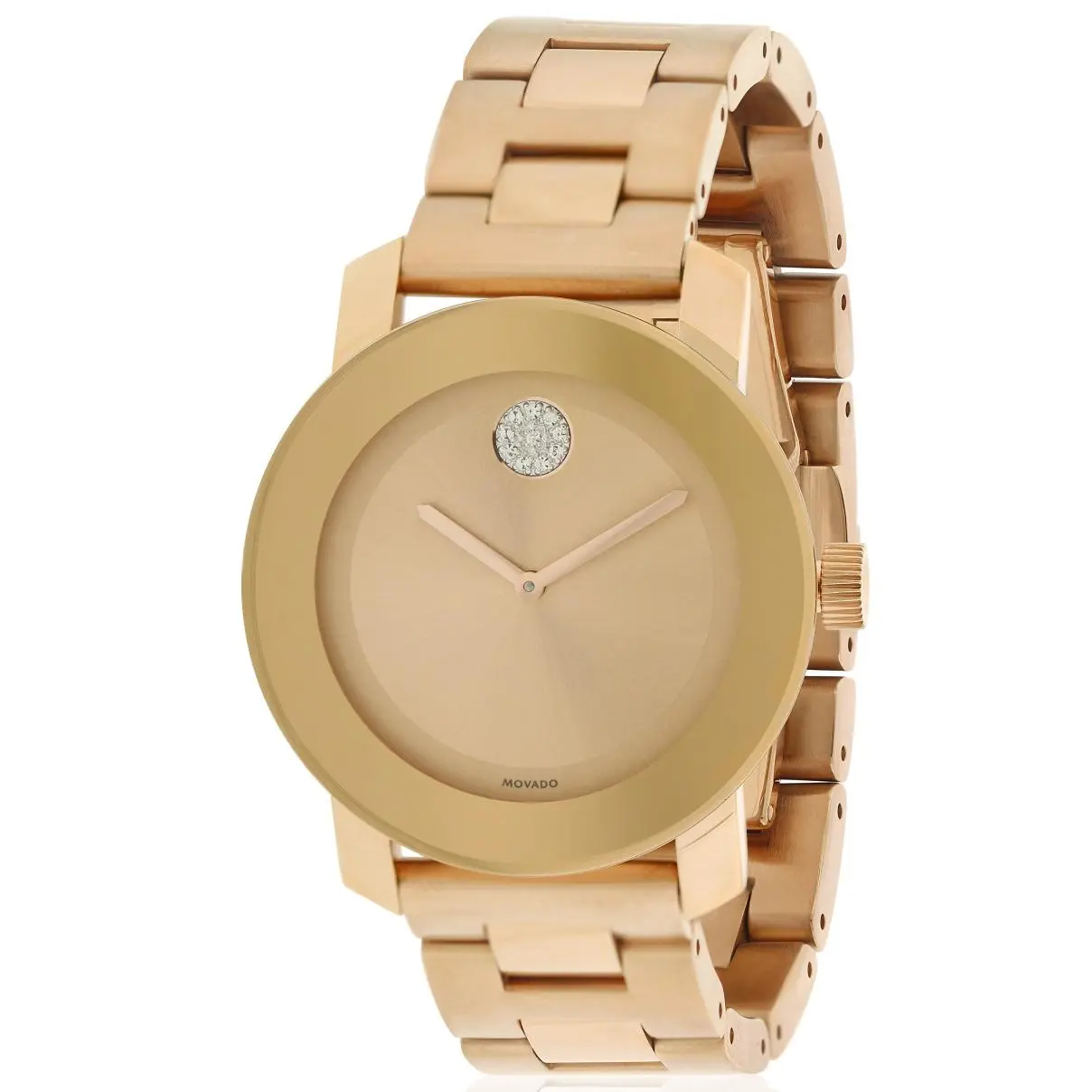 Movado Bold Rose Gold Unisex Watch 3600086 Movado Bold Rose Gold Unisex Watch 3600086