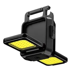 Multi-Function Keychain Light, Portable Mini, Multiple Lighting Modes, Can Be Used as Bottle Opener, Ideal for Outdoor Activities