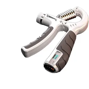 Grip Strengthener 200KG Enhanced Version Adjustable Grip Electronic Counter Professional Hand Strength Training Finger Exerciser Stress Relief