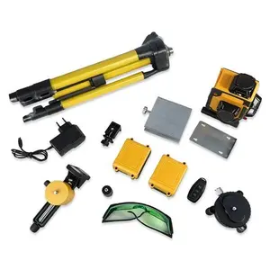 3D/4D Laser Level Machine 16 Lines Lazer Horizontal and Vertical With Remote Control 360°Self-leveling