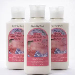 PINK WATERMELON BLAST Bath & Body Works Body Lotion 3-Pack – 8 oz Each