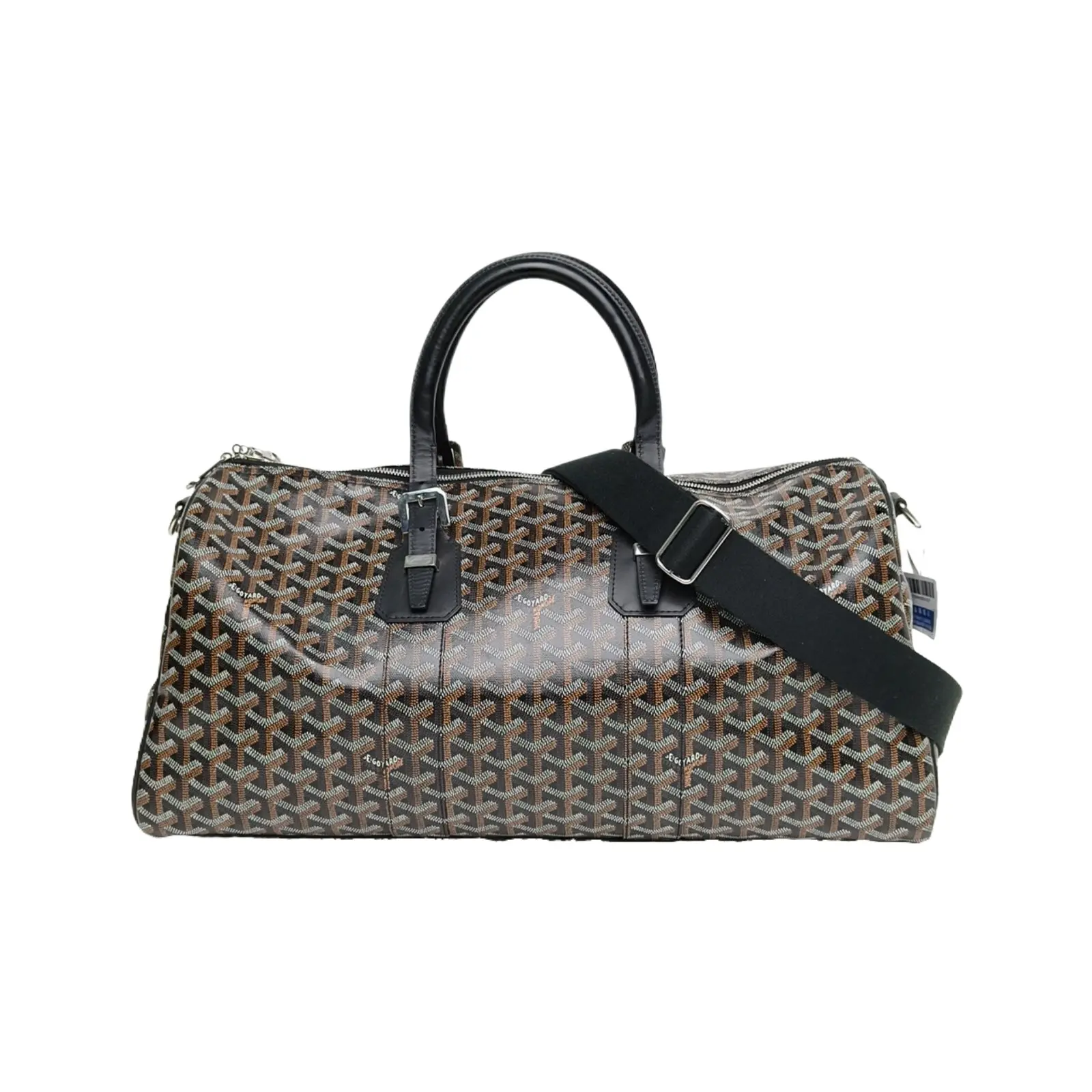 Pre-owned Goyard leather Tote Bags 【Tiana】GOYARD Monogram PVC Boston Travel Bag P226663988