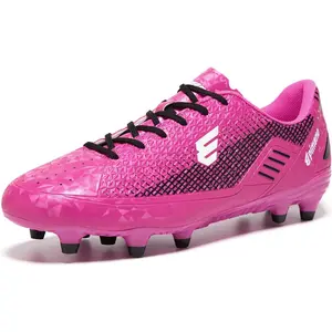 Women's Soccer Cleats for Men Lightweight Outdoor Rugby Football Shoes with Enhanced Grip and Comfort