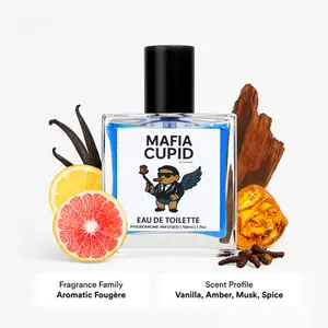 Mafia Cupid 50ml Pheromone Cologne for Men Irresistible Scent That Attracts Instantly Edp Perfume Fragrance Fragrance Extrait Citrus Fragrance Fragrance Parfum