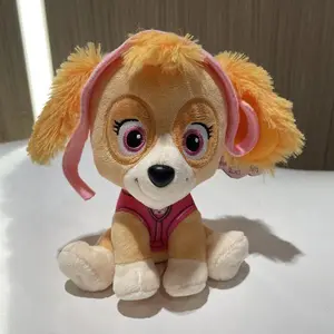 15cm PAW Patrol Liberty Plush Toy Cute Dachshund Dog Stuffed Doll Soft Cartoon Figure Plushie Kids Gift Home Decor