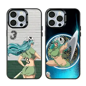 Anime Bleach N-Nelliel Exclusive Artistic Phone Cases For iPhone 17 Promax Pro Air 16 Plus 15 14 13 12 11 Anti Fall Black IMD Shockproof Protective Cover Gift For Birthday Christmas Valentine Halloween
