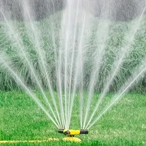 Garden Sprinkler with 180 °   Rotating Head, Automatic Irrigation System, Wide Coverage, Easy Installation, No Power Needed, Ideal for Lawn and Garden Watering, Outdoor Water Sprinkler