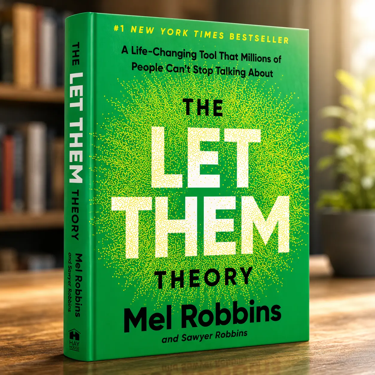 The Let Them Theory by Mel Robbins Hardcover | Life-Changing Self-Help Book