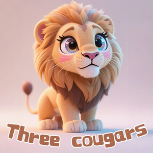 Three cougars