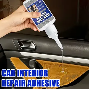 Strong Car Interior Sealant, Body Plastic Repair Glue, Leather Seat Glue, Super Glue, Fast-Drying High Adhesion, Easy to Use, Farienne Brand
