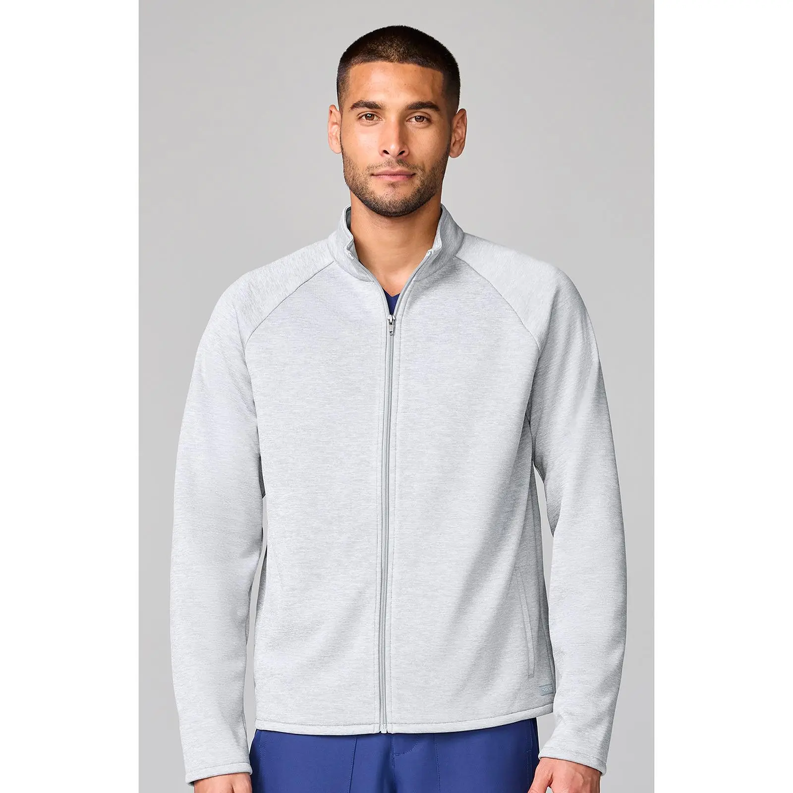 Cherokee Basics Mens Fleece Scrub Jacket