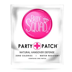 Party Patch - Bride Squad Patch with Zero Calories, Water-Resistant Recovery Patch for Parties and Nights Out Masks