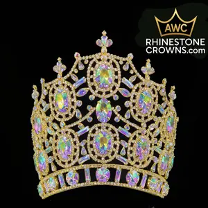 The Kayla Deluxe Series - 6" Gold Tone Crown